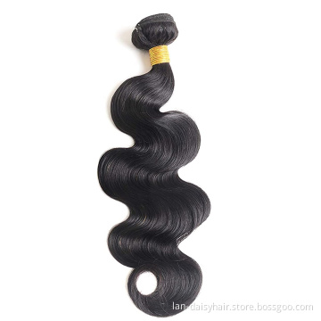 Lan-Daisy  Body Wave Bundles Hair 6-26 Inch Bundles Burma Hair Weave Bundles  Remy Human Hair From Chinese Vendor